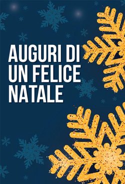 Auguri di un felice Natale